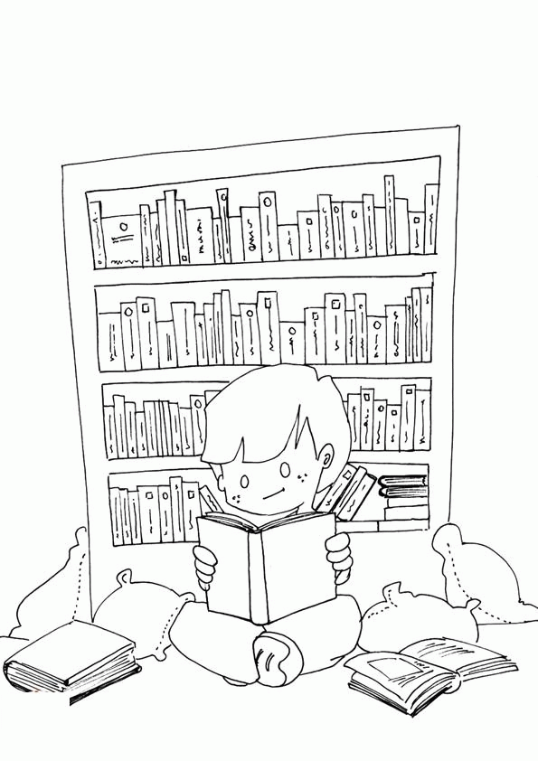 Biblioteka kolorowanki